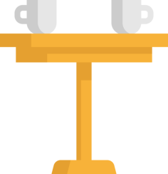 Coffee Table Contour Svg Vector, Free Vectors File